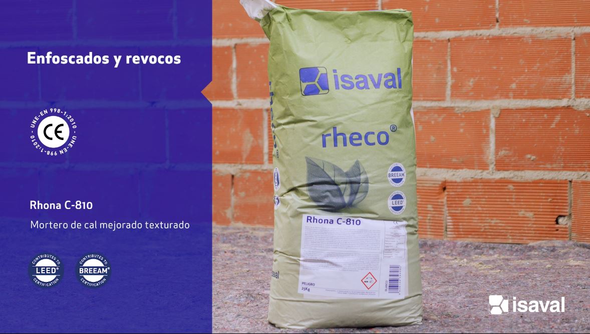  Rhona C-810: Enfoscados y revocos